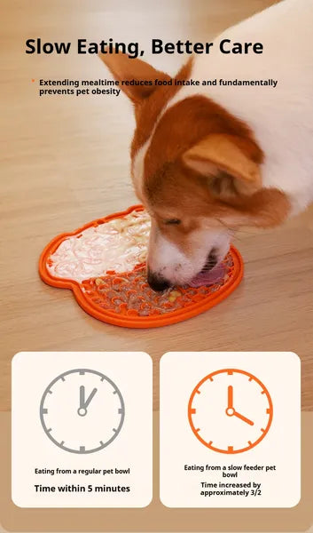 Dog Calming Licking Mat – Slow Feeder & Anxiety Relief Tool